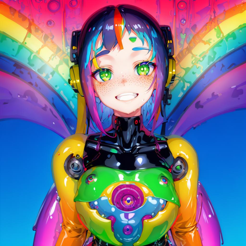 Rainbow Anime Wallpaper by rausan on DeviantArt